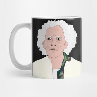 Doc Brown Back To The Future Mug